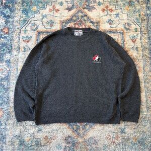 Vintage Team Canada Hockey Pullover Sweater Medium